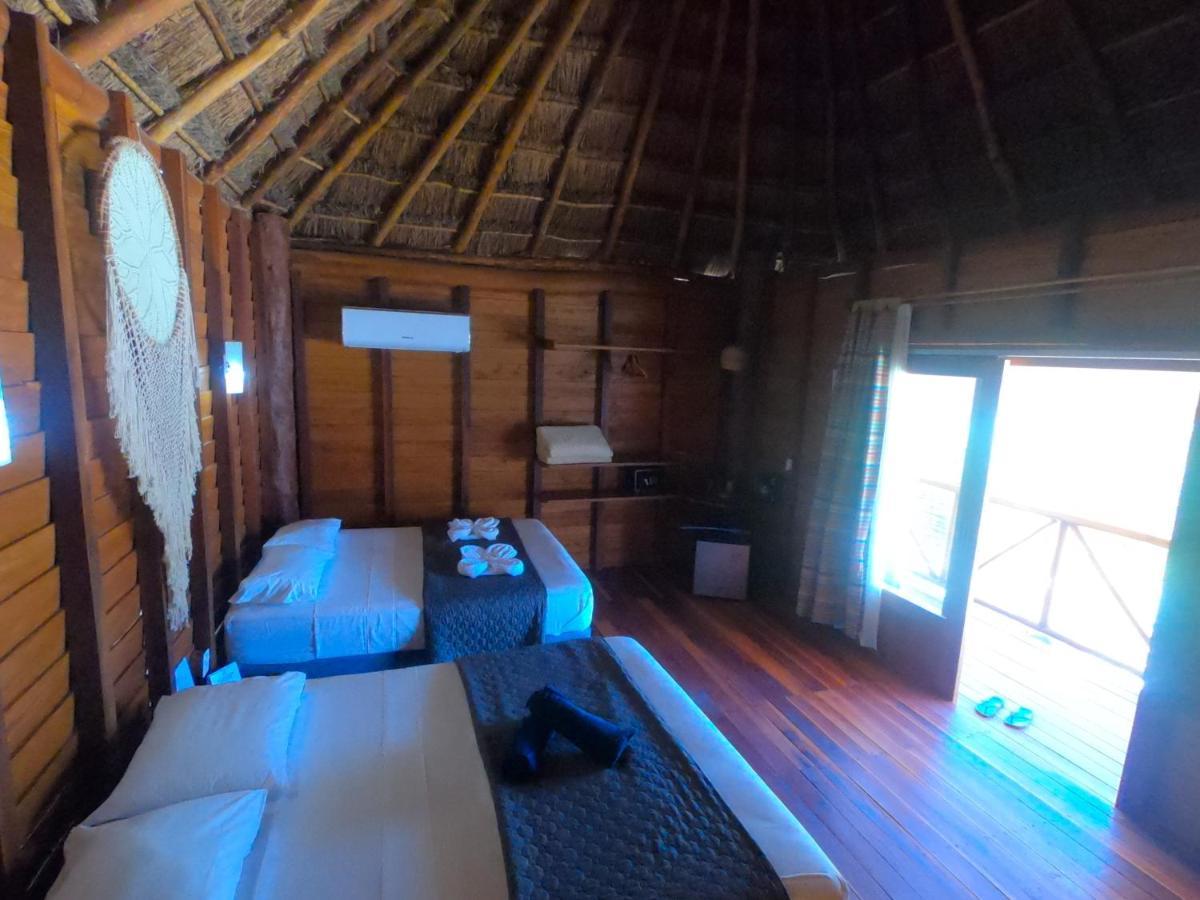 Palmeras De Mahahual Cabanas المظهر الخارجي الصورة