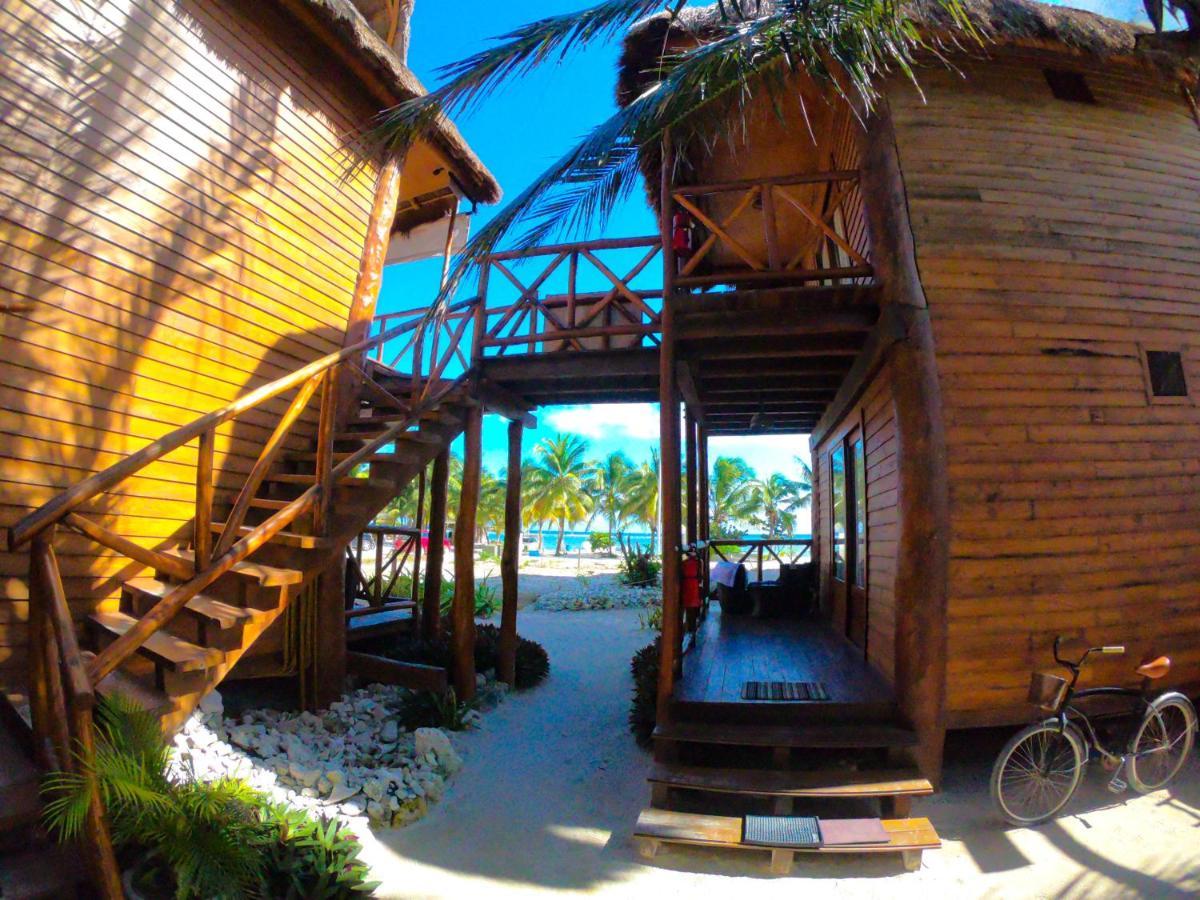 Palmeras De Mahahual Cabanas المظهر الخارجي الصورة