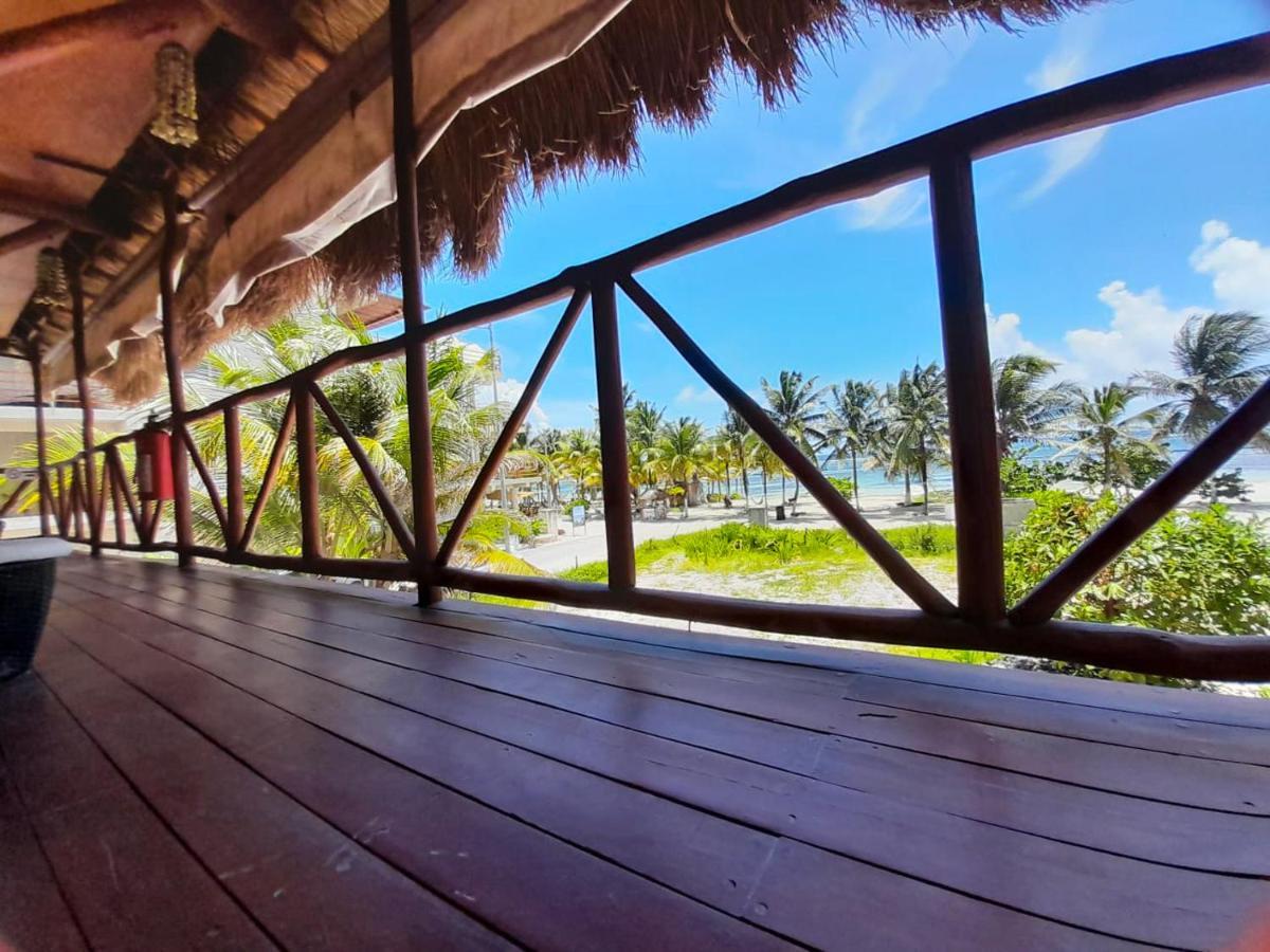 Palmeras De Mahahual Cabanas المظهر الخارجي الصورة