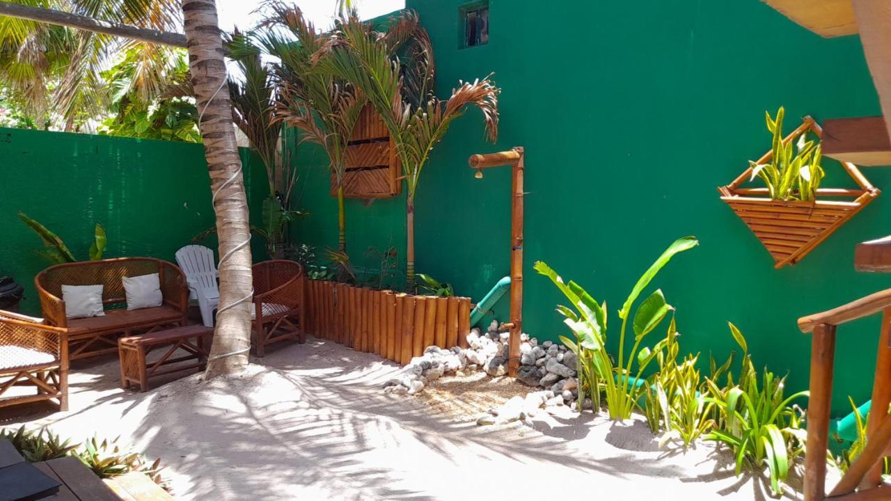Palmeras De Mahahual Cabanas المظهر الخارجي الصورة