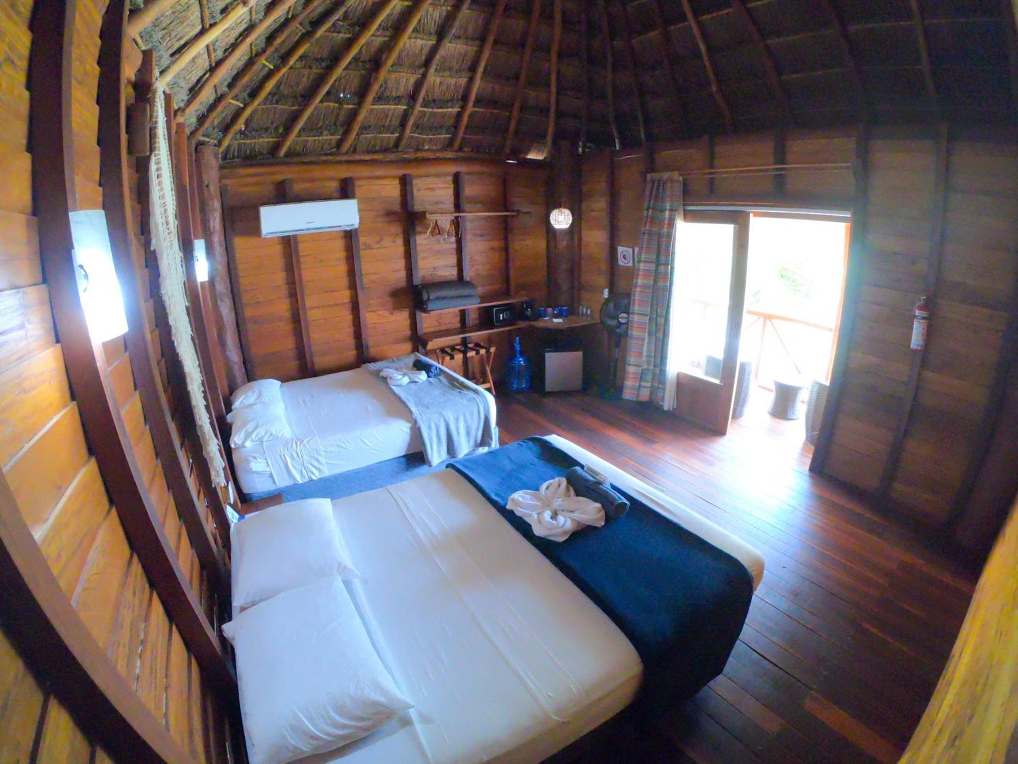 Palmeras De Mahahual Cabanas الغرفة الصورة