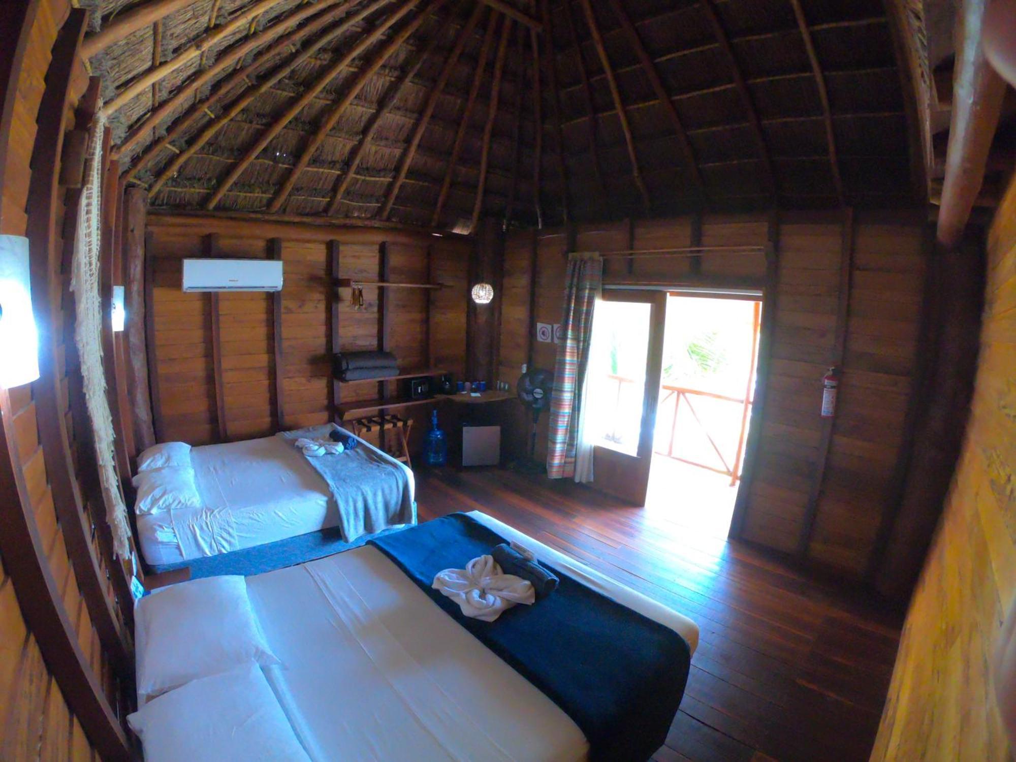 Palmeras De Mahahual Cabanas الغرفة الصورة