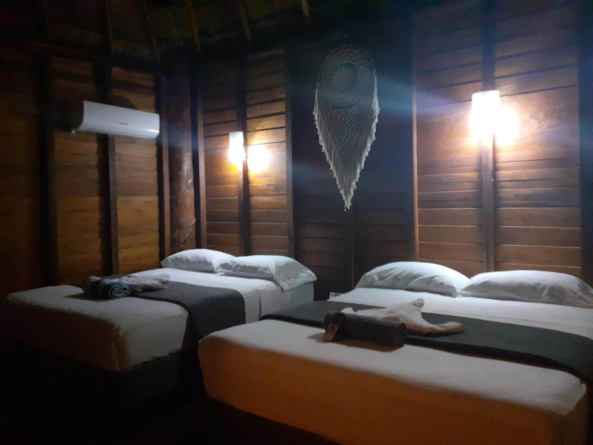 Palmeras De Mahahual Cabanas الغرفة الصورة