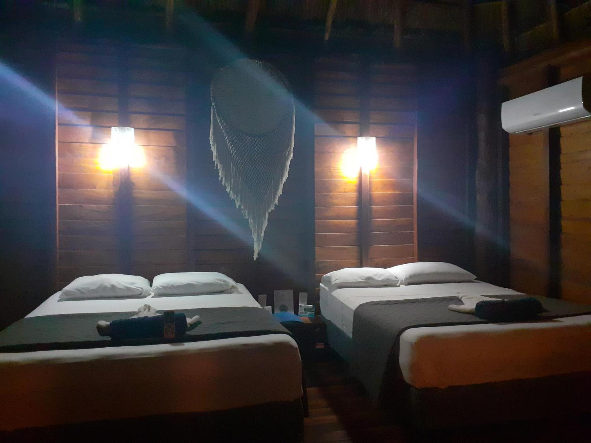 Palmeras De Mahahual Cabanas الغرفة الصورة