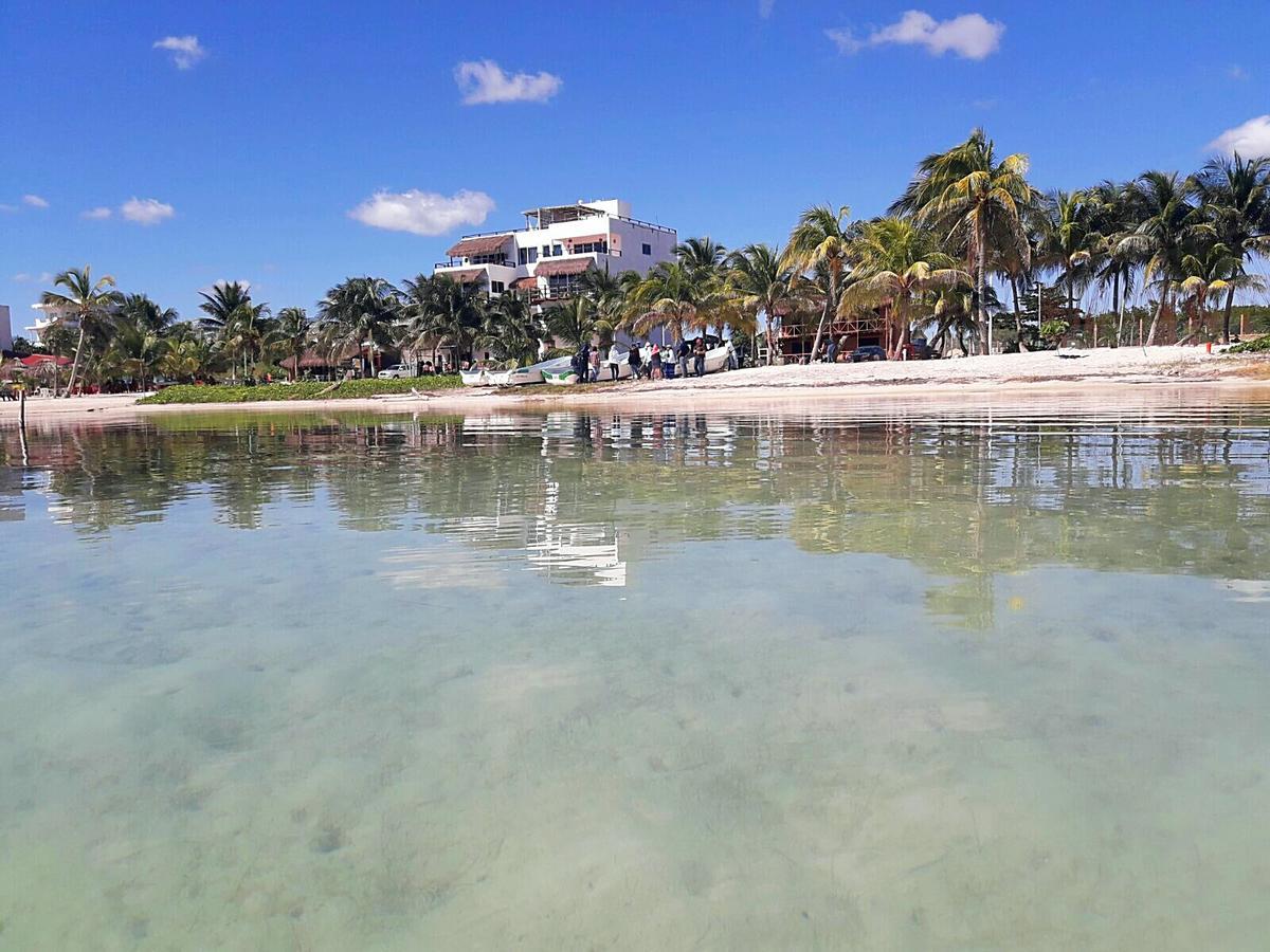 Palmeras De Mahahual Cabanas المظهر الخارجي الصورة