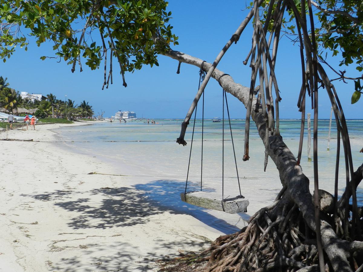 Palmeras De Mahahual Cabanas المظهر الخارجي الصورة