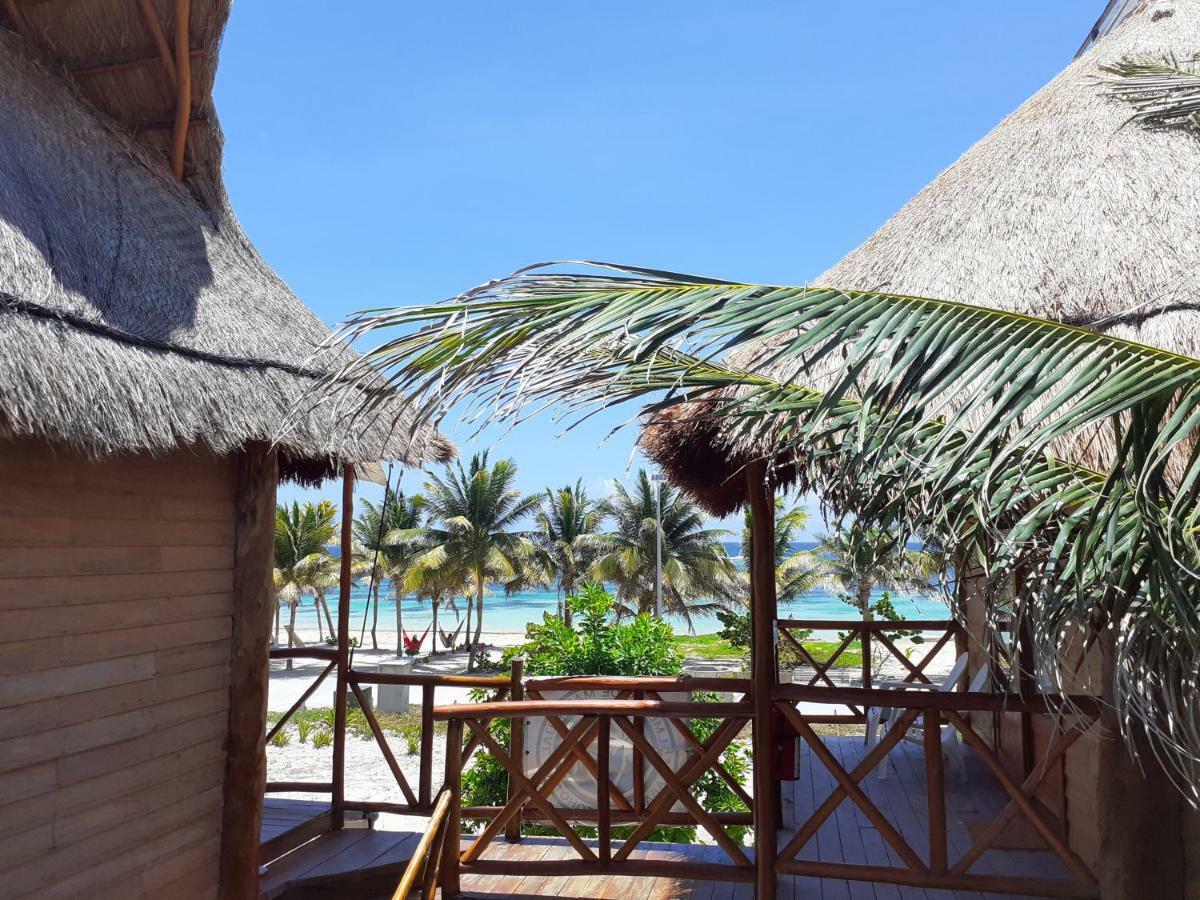 Palmeras De Mahahual Cabanas المظهر الخارجي الصورة