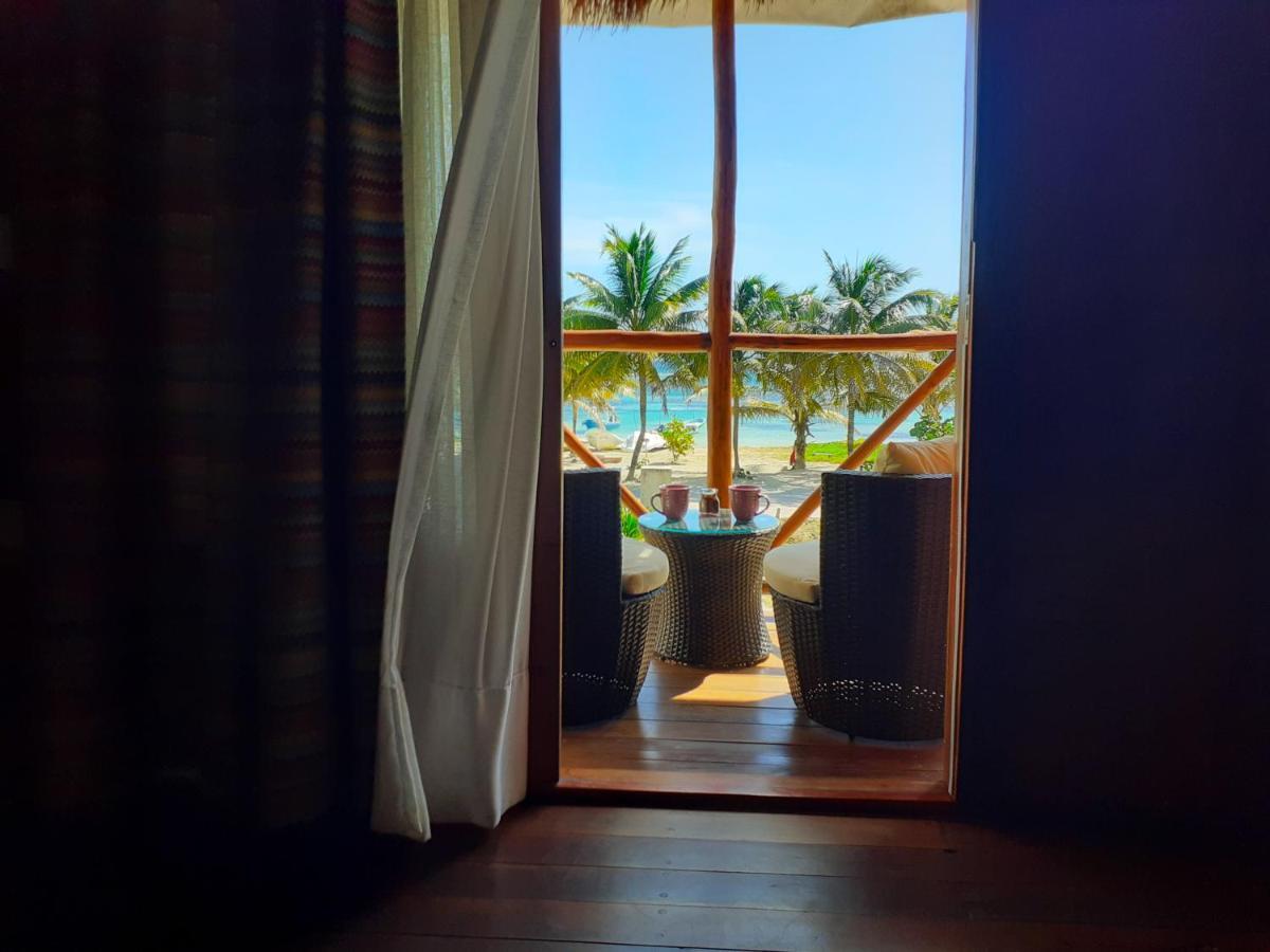 Palmeras De Mahahual Cabanas المظهر الخارجي الصورة