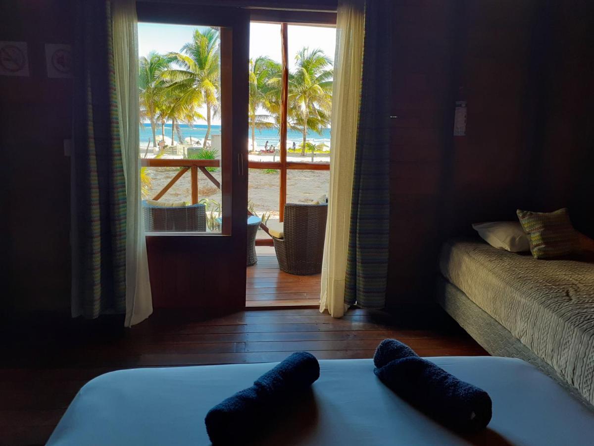 Palmeras De Mahahual Cabanas المظهر الخارجي الصورة